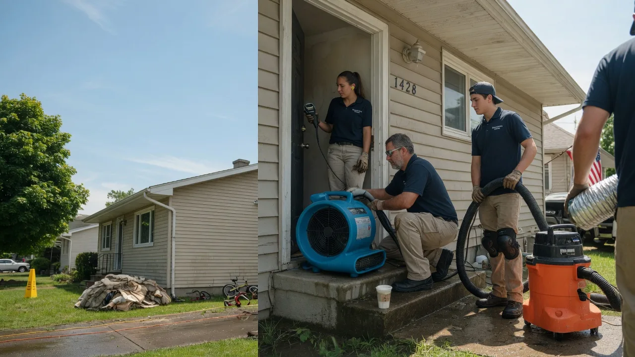 Water Damage Restoration in Dubois, IN near me